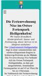 Mobile Screenshot of ferienwohnung-heiligenhafen-nordmann.de